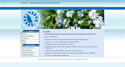Desktop Screenshot of klubmalucha.aniadobosz.pl