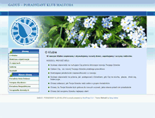 Tablet Screenshot of klubmalucha.aniadobosz.pl